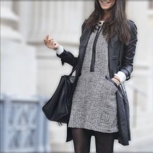 Kirna Zabete Tweed Sleeveless Dress, Small